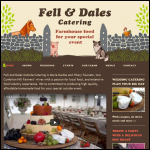 Screen shot of the Fawcett Caterers Ltd website.
