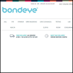 Screen shot of the Bondeye Optical Ltd website.