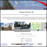 Screen shot of the Integral Control Systems Ltd website.