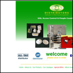 Screen shot of the Eas Distributors (UK) Ltd website.