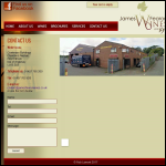 Screen shot of the James Fearon Wines Ltd website.