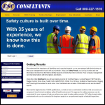 Screen shot of the Construction Management Consultants (U.K.) Ltd website.