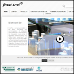 Screen shot of the Frost-trol Ltd website.