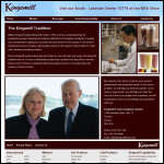 Screen shot of the Kingsmill International Ltd website.