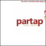 Screen shot of the Partap International Ltd website.