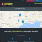 Screen shot of the Fitness Connection Ltd website.
