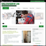 Screen shot of the Willowserve Ltd website.