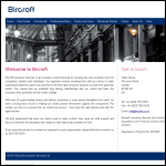 Screen shot of the Bircroft Insurance Services Ltd website.