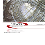 Screen shot of the Spencer Architecture Ltd website.