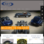 Screen shot of the Kitcars International Ltd website.