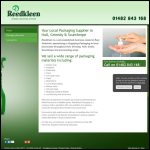 Screen shot of the Reedkleen Ltd website.