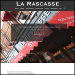 Screen shot of the La Rascasse Ltd website.