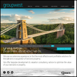Screen shot of the Landwest Ltd website.