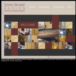 Screen shot of the John Sharp Design Ltd website.
