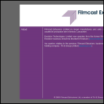 Screen shot of the Filmcast Extrusions Ltd website.