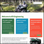 Screen shot of the Quad Engineering Ltd website.