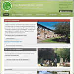 Screen shot of the The Ammerdown Centre website.