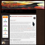 Screen shot of the Hawthorn Crow Ltd website.