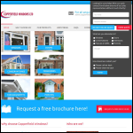 Screen shot of the Copperfield Windows Ltd website.
