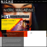 Screen shot of the Niche Marketing (UK) Ltd website.