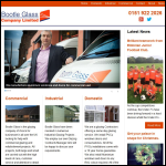 Screen shot of the Merseyside Glass Ltd website.