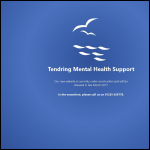 Screen shot of the Tendring Mental Health Support website.