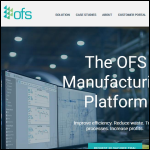 Screen shot of the Ofs Software Ltd website.