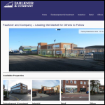 Screen shot of the Faulkner & Company (Block Management) Ltd website.
