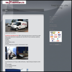 Screen shot of the Des Morrow Tail Lift Services Ltd website.