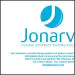 Screen shot of the Jonarve Ltd website.