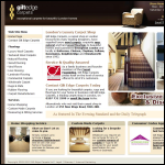 Screen shot of the Gilt Edge Carpets Ltd website.