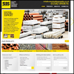 Screen shot of the Sexton Sales Ltd website.