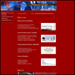 Screen shot of the Conformance Services Ltd website.