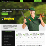 Screen shot of the Gardening Services Stoke Poges Ltd website.