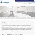 Screen shot of the Delmar Kitchens & Bathrooms website.