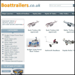 Screen shot of the Rapide European Boat Transport Ltd website.