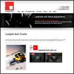 Screen shot of the Longton Trucks Ltd website.