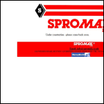 Screen shot of the Spromak Ltd website.