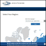 Screen shot of the Dixon Group Europe Ltd website.