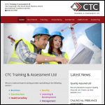 Screen shot of the Ctc Management Ltd website.