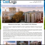 Screen shot of the Cool Logic Ltd website.