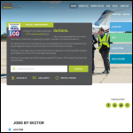 Screen shot of the Mcginley Recruitment Services Ltd website.