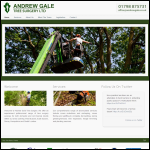 Screen shot of the Andrew T Gale Ltd website.