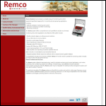 Screen shot of the Remco Systems Ltd website.