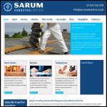 Screen shot of the Salisbury Sarum Ltd website.