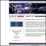 Screen shot of the Pattern Masters Ltd website.