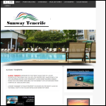 Screen shot of the Sunway Tenerife Ltd website.