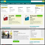 Screen shot of the A.D.V. Communications Ltd website.