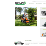 Screen shot of the Harnland Ltd website.