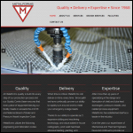 Screen shot of the Metalforms Engineering Ltd website.